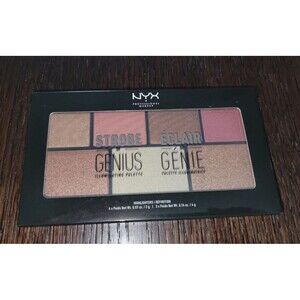 NEW -Sealed NYX Strobe Of Genius Illuminating Highlighters Palette STGP02 "WARM"